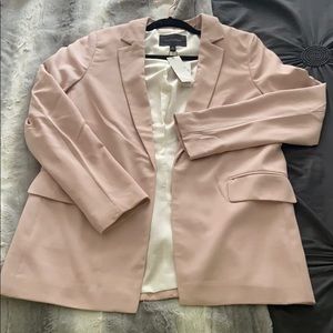 Long, Blush Colored Blazer